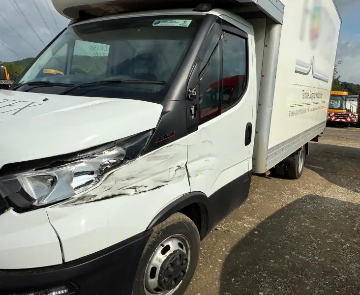 Commercial van repaired following accident, using our in house accident management company: Swipe To View More Images
