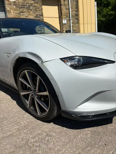 Mazda repaired through insurance following accident: Swipe To View More Images