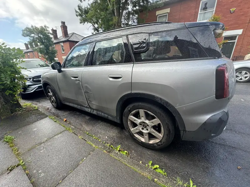 Mini repaired following side impact collision liaising with the customer's insurance company: Swipe To View More Images