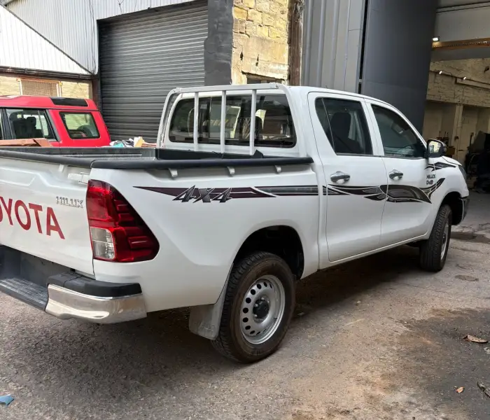Toyota Hilux completed in full Raptor, giving a hard-wearing, textured appearance on behalf of government agency: Swipe To View More Images