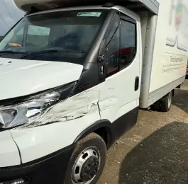 Commercial van repaired following accident, using our in house accident management company: Click Here To View Larger Image