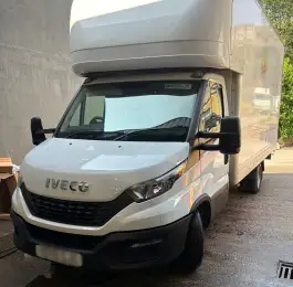 Commercial van repaired following accident, using our in house accident management company: Click Here To View Larger Image