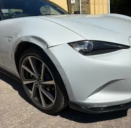 Mazda repaired through insurance following accident: Click Here To View Larger Image