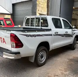 Toyota Hilux completed in full Raptor, giving a hard-wearing, textured appearance on behalf of government agency: Click Here To View Larger Image